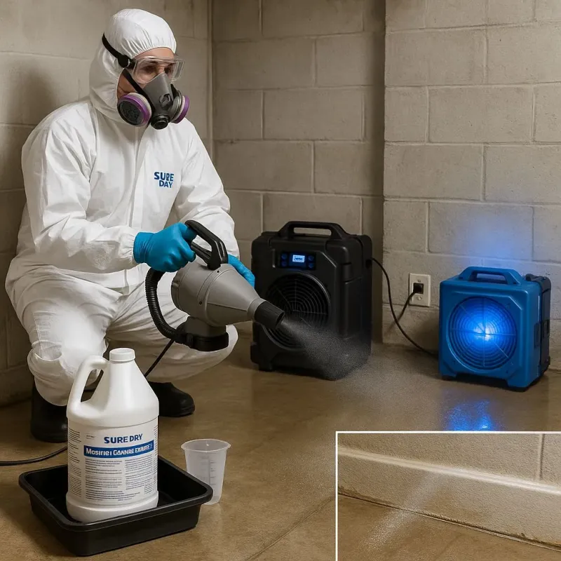Sanitization and Odor Removal process in Saint Charles, MO